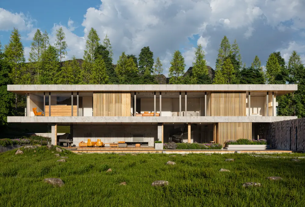 Casa horizontal na floresta, imagem 3