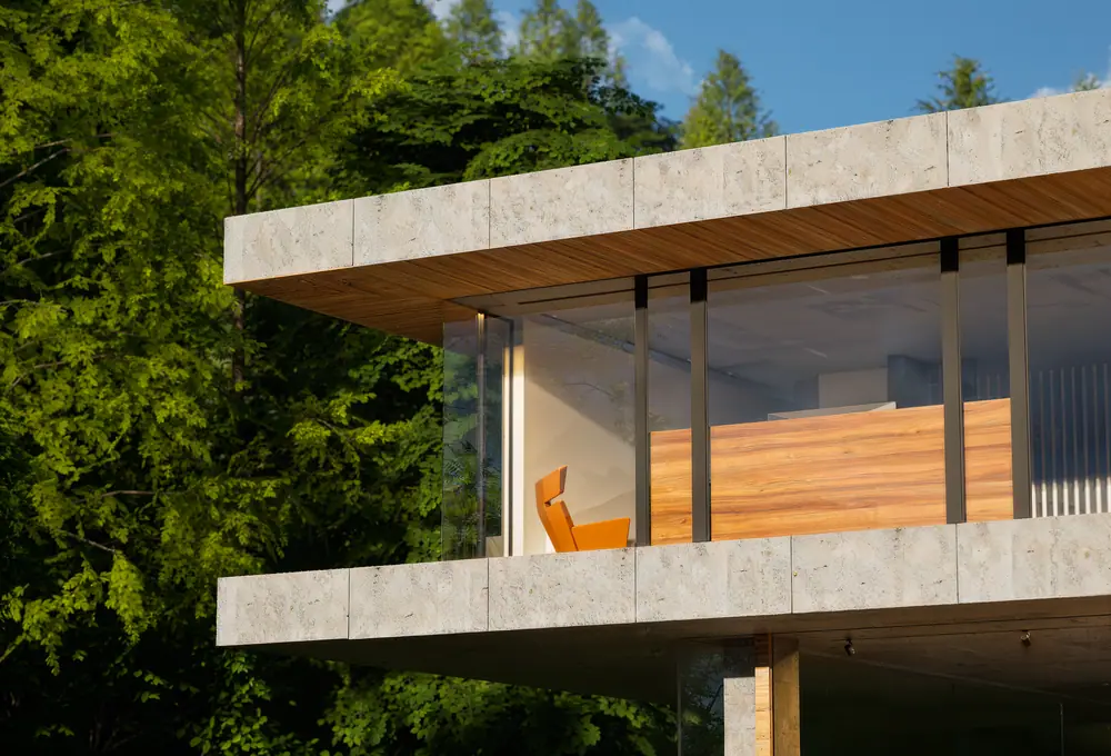 Casa horizontal na floresta, imagem 5