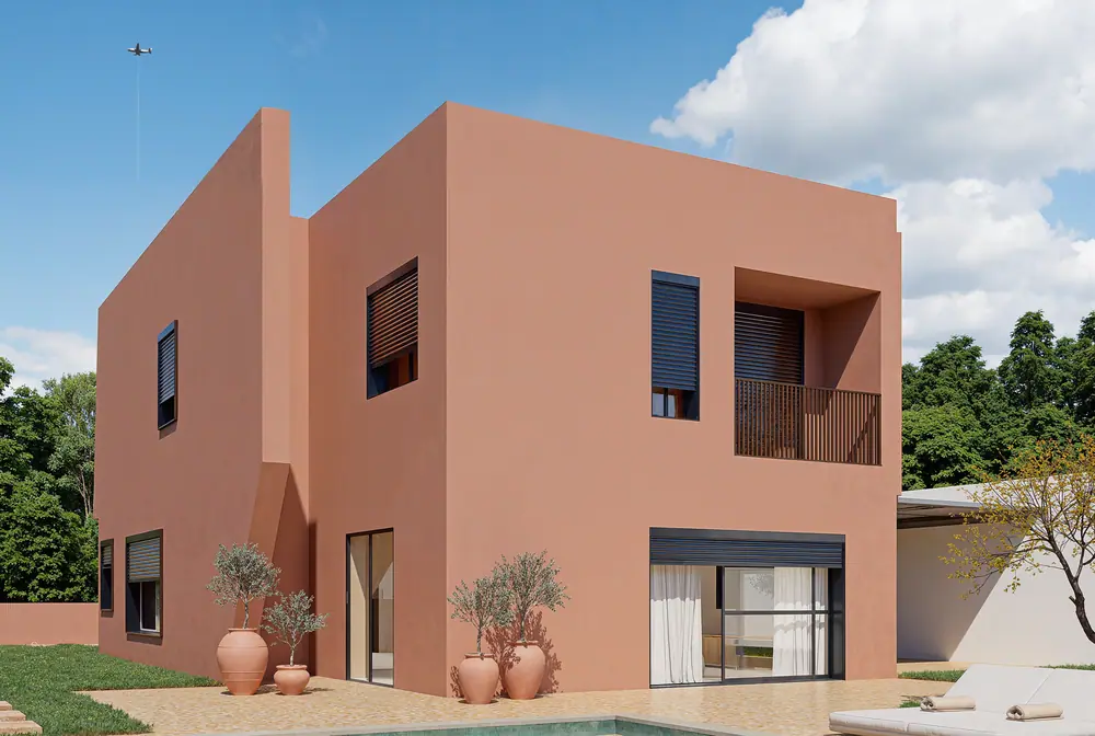 Casa em terracota, imagem 1